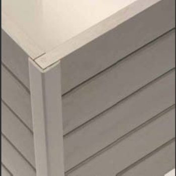 All About Wall Slatwall Tr Wide Pvc Trim Molding